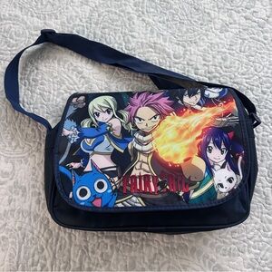 Fairy Tail Anime Shoulder Bag - Black